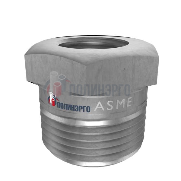 Каталог Втулка шестигранная (футорка) 1/2"х1/4" F-M NPT ASME B16.11