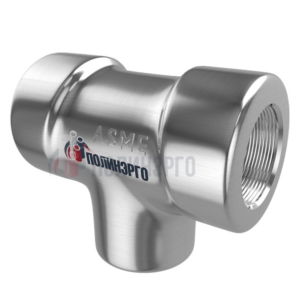 Каталог Тройник переходной резьбовой нержавеющий 2"х1 1/4" CL3000 NPT-F ASME B16.11