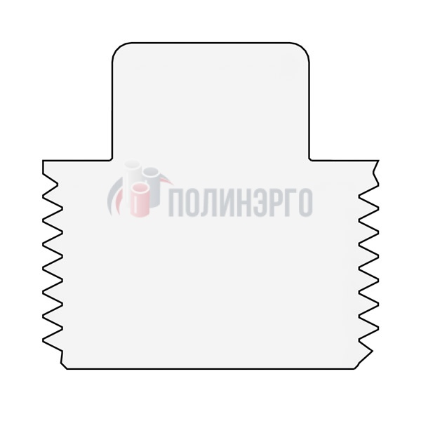  Пробка четырехгранная 3/4" NPT-M ASME B16.11 - фото 2