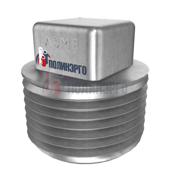 Каталог Пробка четырехгранная 3/4" NPT-M ASME B16.11